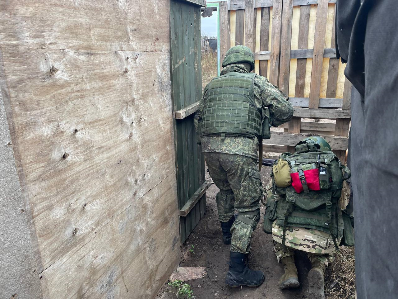 Будни добровольцев. Подготовка на полигоне.