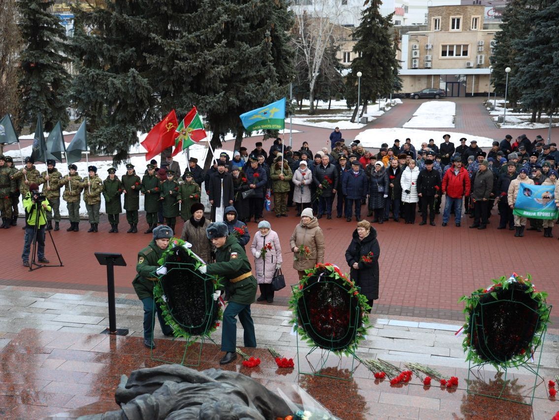 Куряне приняли участие в митинге, посвящённом 44-ой годовщине ввода советских войск в Афганистан.