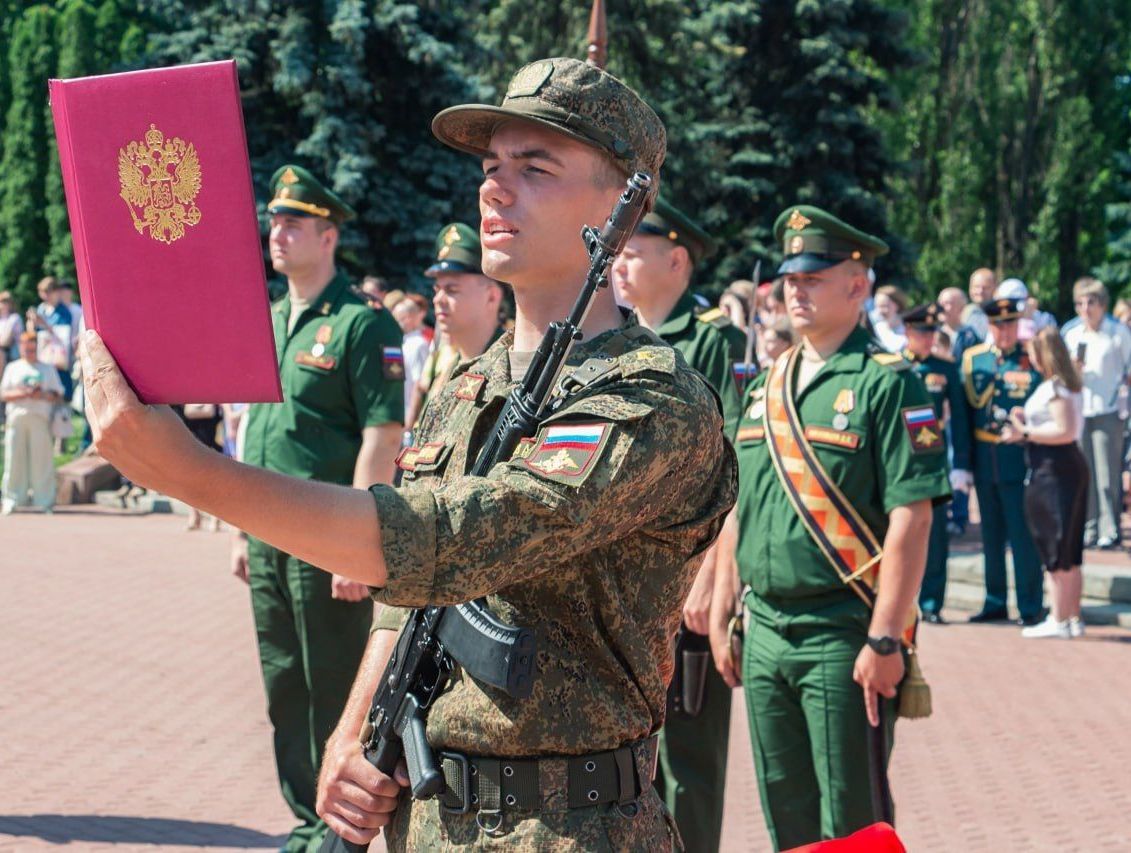 Военный учебный центр Юго-Западного государственного университета отмечает свой первый юбилей.