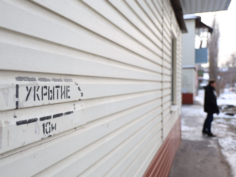 В Курске продолжается обследование укрытий. В Курске продолжается обследование укрытий.